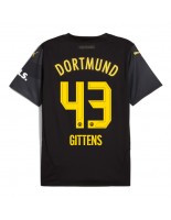 Borussia Dortmund Jamie Bynoe-Gittens #43 Bortedrakt 2024-25 Korte ermer